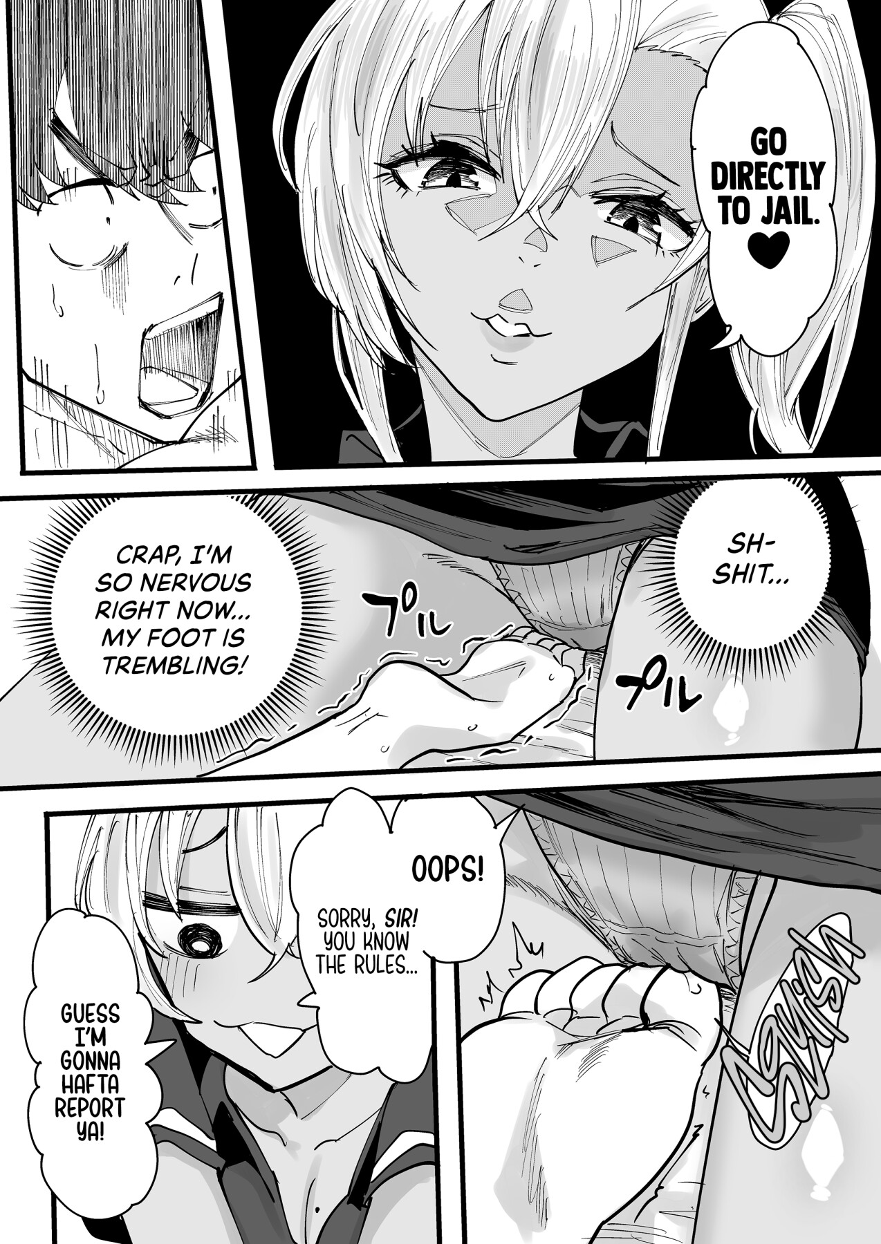 Hentai Manga Comic-Happy Endings with a Tanned Gyaru Massage Therapist-Read-12